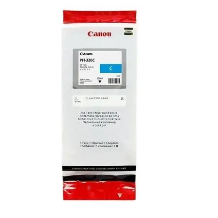 Canon PFI-320/2891C001 Cyan Original Cartridge - 1