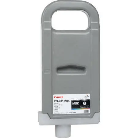 Canon PFI-701MBK Matte Black Original Cartridge - 2