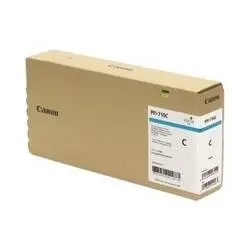 Canon PFI-710C Cyan Original Cartridge - 1
