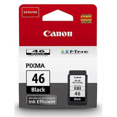 Canon PG-46 Original Black Cartridge - Canon