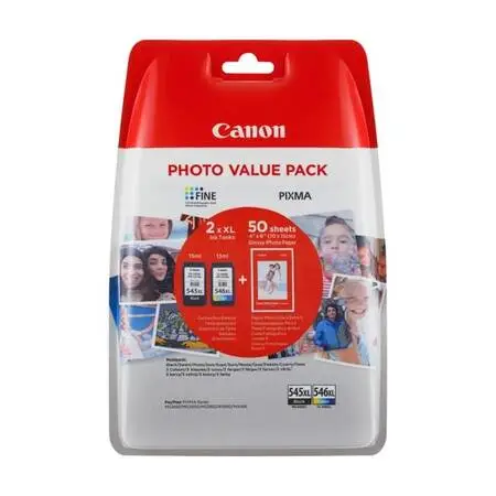 Canon PG-545XL-CL-546XL Orijinal Kartuş Avantaj Paketi - 1