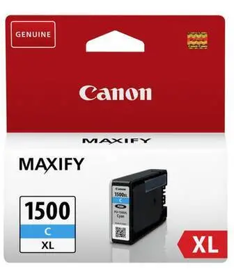 Canon PGI-1500XL Cyan Original Cartridge - 1