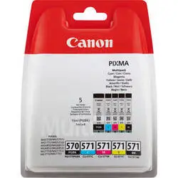 Canon PGI-570/CLI-571 Orijinal Kartuş Avantaj Paketi - 1