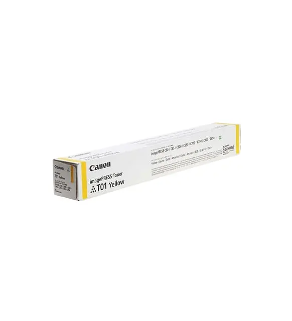 Canon T01 (8069B001) Sarı Orijinal Toner - 1