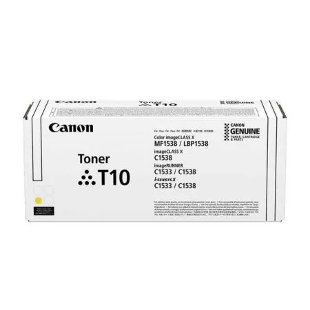 Canon T10-4563C001 Sarı Orijinal Toner - Canon