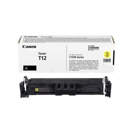 Canon T12- 5095C006A Sarı Orijinal Toner - Canon