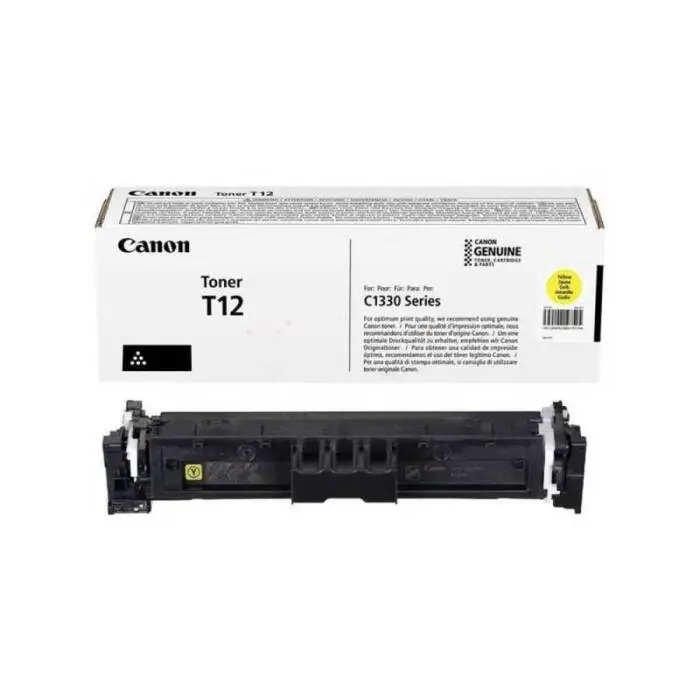 Canon T12- 5095C006A Sarı Orijinal Toner - 1
