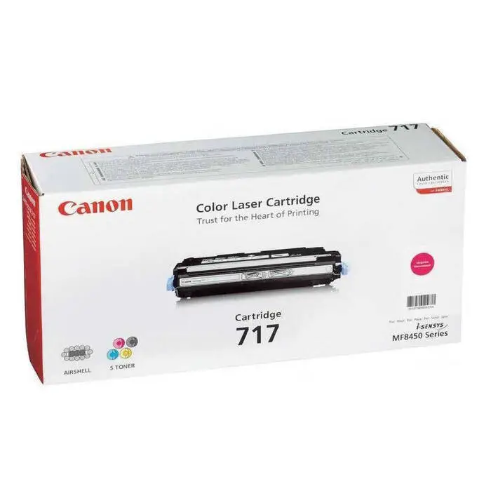 Canon CRG-717/2576B002 Kırmızı Orijinal Toner - 1
