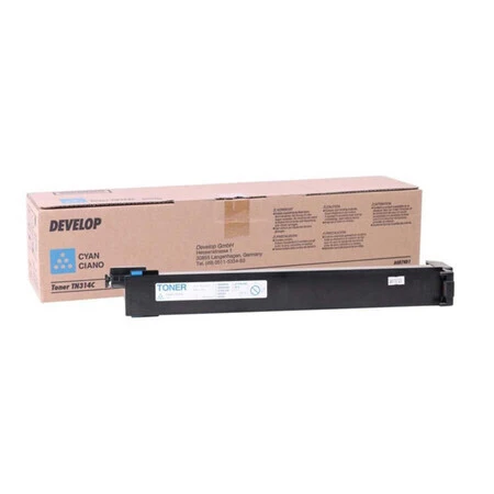 Develop TN-314 / A0D74D1 Original Cyan Photocopier Toner - Develop