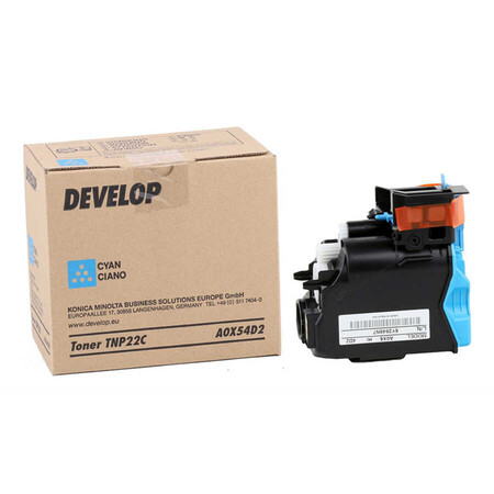 Develop - Develop TNP-22/A0X54D2 Mavi Orjinal Fotokopi Toner