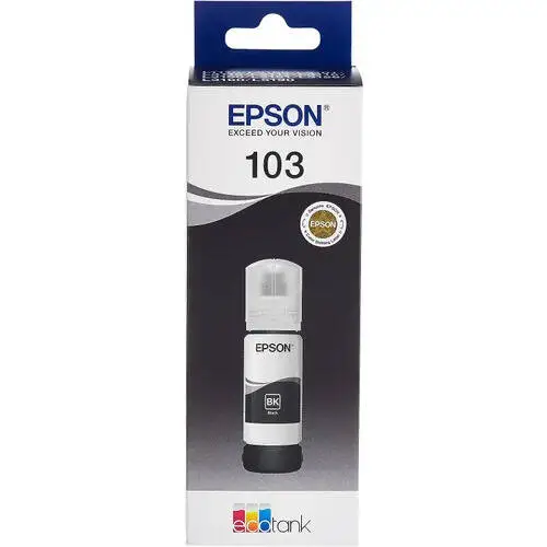 Epson 103-C13T00S14A Siyah Orijinal Mürekkep - 1