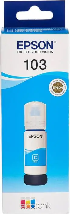 Epson 103-C13T00S24A Cyan Original Ink - 1