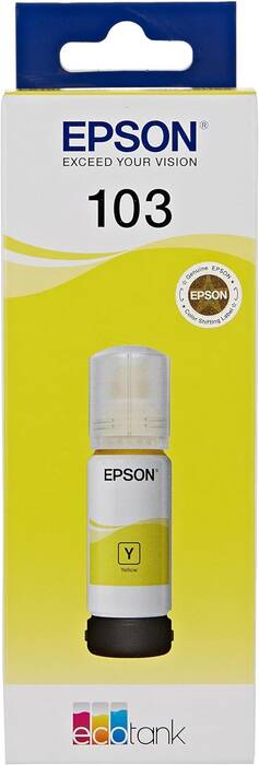 Epson 103-C13T00S44A Sarı Orjinal Mürekkep - 1