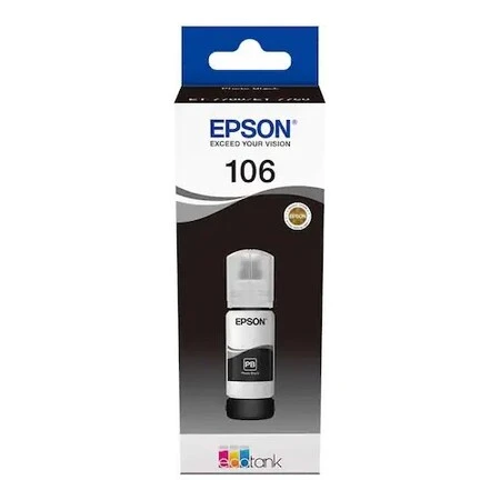 Epson 106-C13T00R140 Foto Siyah Orijinal Mürekkep - Epson