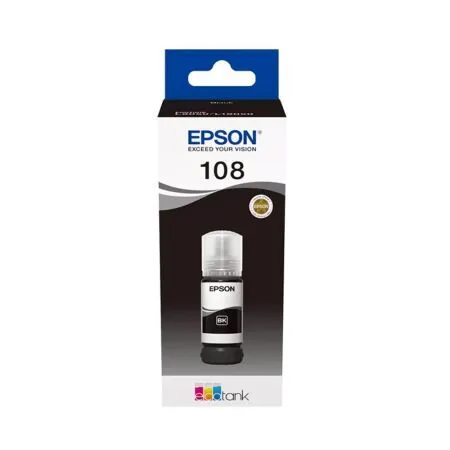 Epson 108 - C13T09C14A Siyah Orijinal Mürekkep - Epson