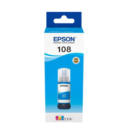 Epson 108 - C13T09C24A Mavi Orjinal Mürekkep - 1