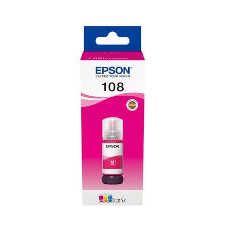 Epson 108-C13T09C34A Kırmızı Orijinal Mürekkep - 1