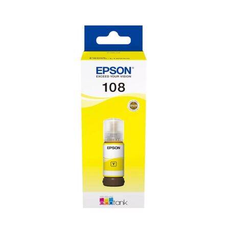 Epson 108-C13T09C44A Sarı Orjinal Mürekkep - 1