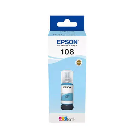 Epson 108-C13T09C54A Light Cyan Original Ink - 1