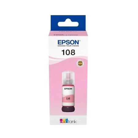 Epson 108-C13T09C64A Açık Kırmızı Orijinal Mürekkep - Epson