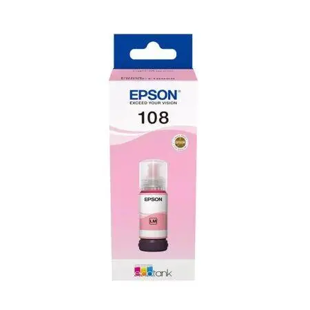 Epson 108-C13T09C64A Light Magenta Original Ink - 1