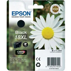 Epson 18XL-T1811-C13T18114020 Black Original Cartridge High Capacity - Epson