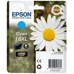 Epson 18XL-T1812-C13T18124020 Cyan Original Cartridge High Capacity - Epson