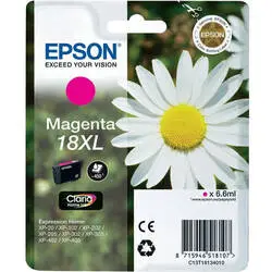 Epson 18XL-T1813-C13T18134020 Magenta Original Cartridge High Capacity - 1