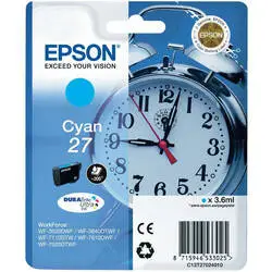 Epson 27-T2702-C13T27024020 Cyan Original Cartridge - 1
