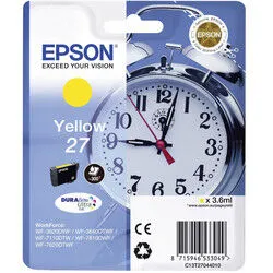 Epson 27-T2704-C13T27044020 Sarı Orijinal Kartuş - Epson