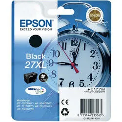 Epson 27XL-T2711-T27114020 Black Original Cartridge High Capacity - Epson