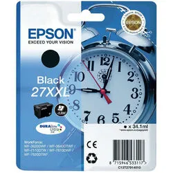 Epson 27XXL-T2791-C13T27914020 Siyah Orijinal Kartuş - Epson