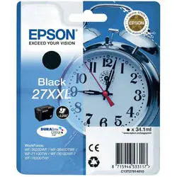 Epson 27XXL-T2791-C13T27914020 Siyah Orijinal Kartuş - 1