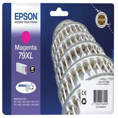 Epson 79XL-C13T79034010 Kırmızı Orijinal Kartuş - 1
