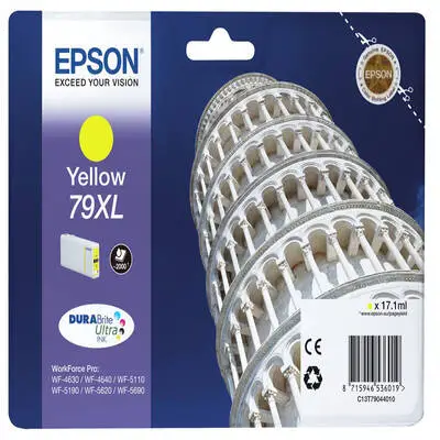 Epson 79XL-C13T79044010 Sarı Orijinal Kartuş - 1