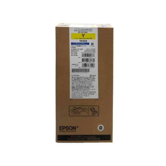 Epson C13T01D400 Sarı Orijinal Kartuş - 1