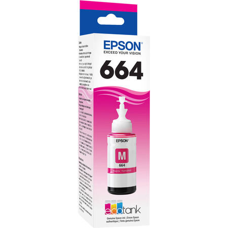 Epson 664 C13T6643A Kırmızı Orijinal Mürekkep - Epson