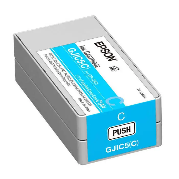 Epson GJIC5-C13S020564 Cyan Original Cartridge - 1