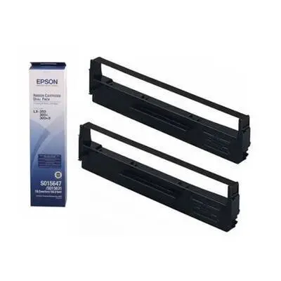 Epson LX-350 / C13S015647 2 Pack Original Ribbon - 1