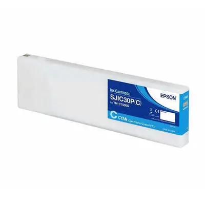 Epson SJIC30-C33S020640 Mavi Orijinal Kartuş - 2