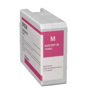 Epson SJIC35P-T44B320-C13T44B320 Kırmızı Orijinal Kartuş - 1