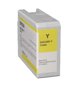 Epson SJIC35P-T44B420 -C13T44B420 Sarı Orijinal Kartuş - Epson
