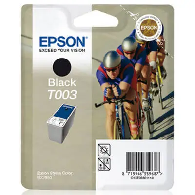 Epson T003-C13T00301120 Siyah Orijinal Kartuş - 1