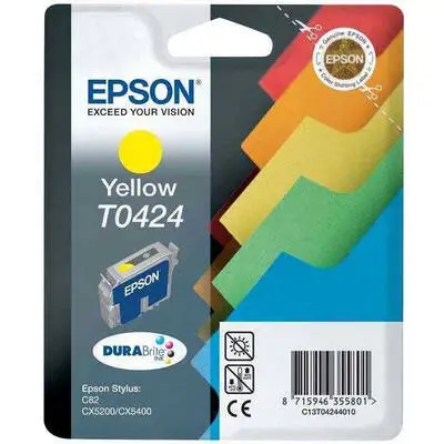 Epson T0424-C13T04244020 Sarı Orijinal Kartuş - 1