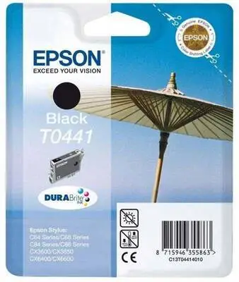 Epson T0441-C13T04414020 Siyah Orijinal Kartuş - 1