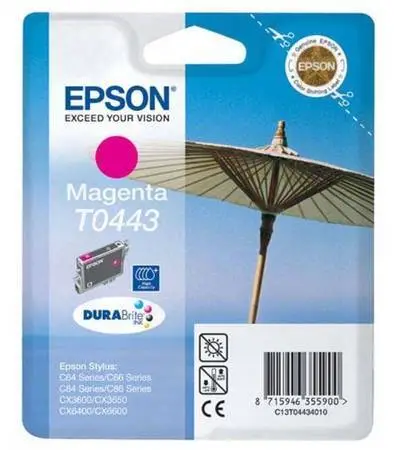 Epson T0443-C13T04434020 Kırmızı Orijinal Kartuş - 1