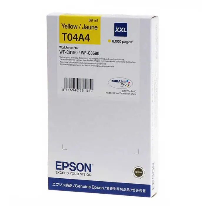 Epson T04A4-C13T04A440 Sarı Orijinal Kartuş - 1