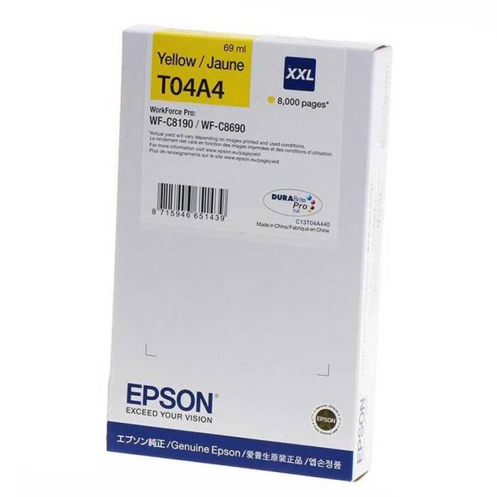 Epson T04A4-C13T04A440 Sarı Orijinal Kartuş - 1