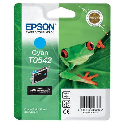 Epson T0542-C13T05424020 Mavi Orijinal Kartuş - 1