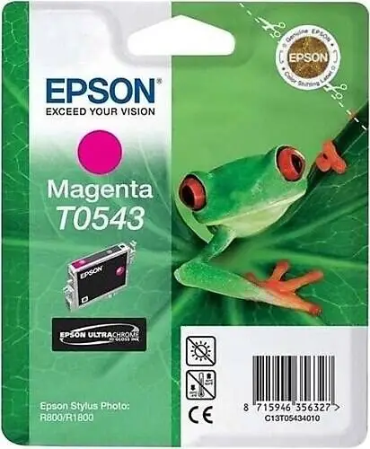 Epson T0543-C13T05434020 Kırmızı Orijinal Kartuş - 1